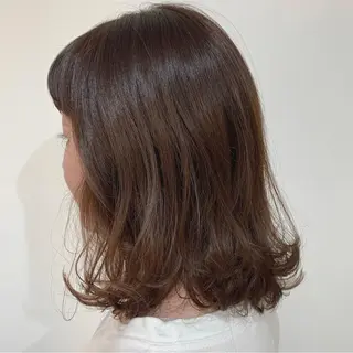 ミディアム HARUKA韓国ヘア /Luana梅田のヘアスタイル