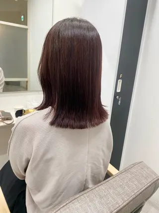 ミディアム 透明感カラー/ FRAME天王寺✨のヘアスタイル