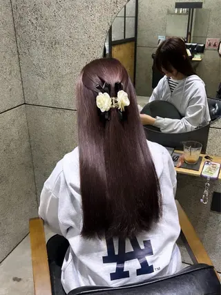 ロング カラー linda tela所属・ジャニオタ美容師🤍 yuiのヘアスタイル