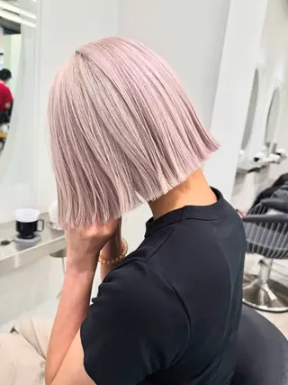 ショート カラー特化⭐️透明感 ダブルカラー/近澤のヘアスタイル