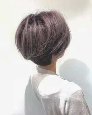ショート カラー ヘアアレンジ メンズパーマ特化/ KAORU/店長のヘアスタイル