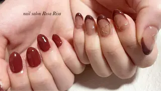 ミディアム ネイル ネイルスタジオ シェイクユアハンズのネイルデザイン