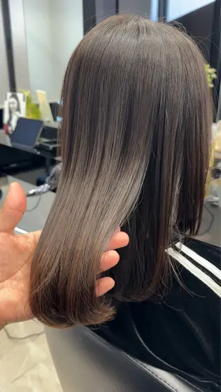 セミロング 【ショート専門 美容師】押田 光太郎のヘアスタイル