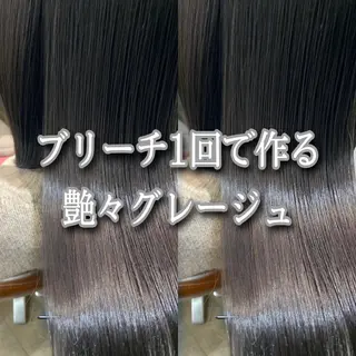 ミディアム カラー 縮毛矯正/髪質改善/ 石橋代智のヘアスタイル