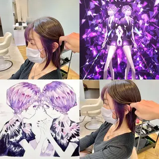 ミディアム 【清瀬】パサツキ 広がり改善川合剛史のヘアスタイル