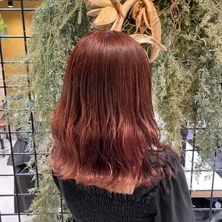 ミディアム カラー 平野葵🎀 hair/nailのネイルデザイン