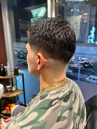 ショート メンズ 朝谷 巨海のヘアスタイル