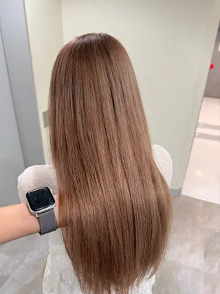 ロング カラー kayo/リタッチ モデル募集中✨のヘアスタイル