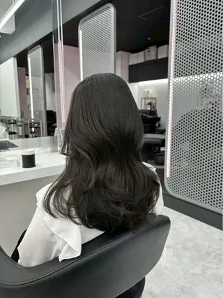 ロング カラー 🤍透明感推しカラー 🤍yui‪💞✨のヘアスタイル