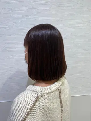 セミロング 波巻パーマ/毛流れ パーマ☘️りゅうせいのヘアスタイル