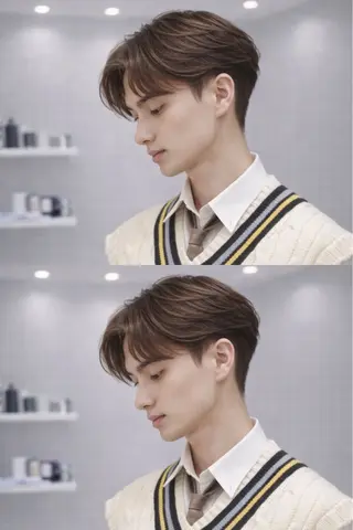 メンズ FILMS本町所属・メンズ縮毛矯正指名 No.1KAI🥰のヘアスタイル