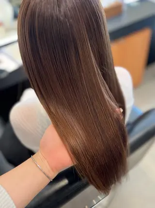 ミディアム 髪質改善・水素カラー ARIA（ému）のヘアスタイル