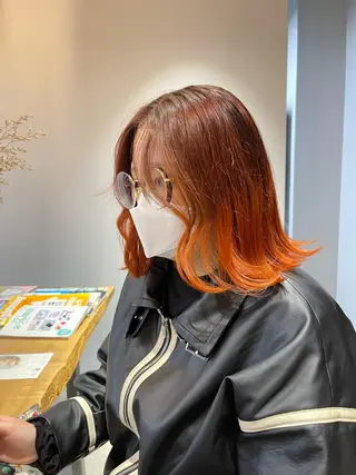 カラー ROCCOeast Rukaのヘアスタイル