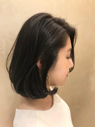 ミディアム カラー 髪質改善支持率 No. 1✨mayuのヘアスタイル