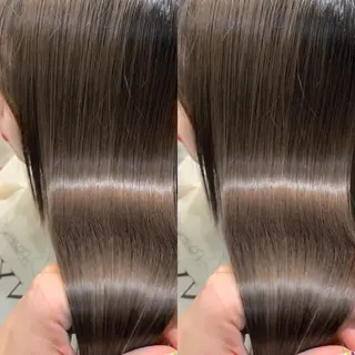 セミロング カラー 縮毛矯正/髪質改善/ 石橋代智のヘアスタイル