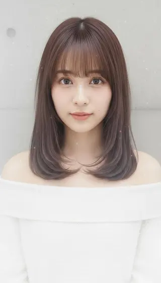 ミディアム カラー トップスタイリスト 桂　嵩太のヘアスタイル