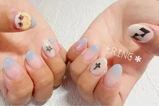 ネイル tRING＊ しいの木台のネイルデザイン