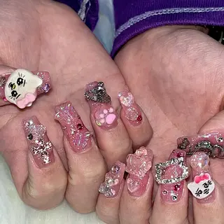 ネイル 🐕‍🦺Yappy 💗A-tanのネイルデザイン