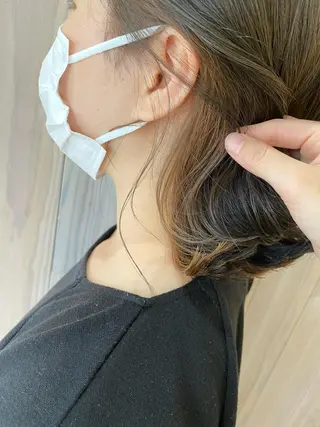 ミディアム カラー LA KING KYOTO所属・レイヤーカット/ miranのヘアスタイル