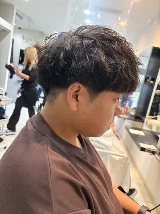 ショート パーマ シャルム所属・美容室シャルム⭐️ 清水　勇希のヘアスタイル