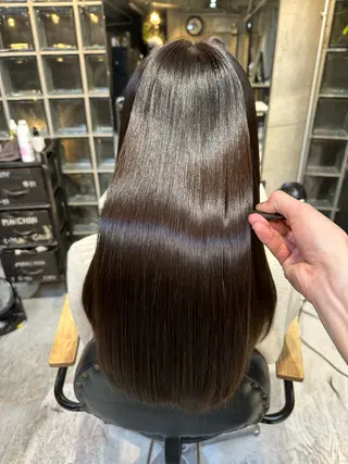 ロング 🪐縮毛矯正／海陸 翔のヘアスタイル