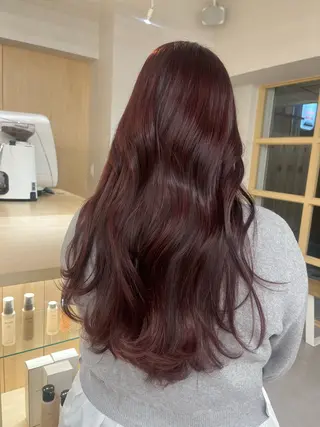 カラー ひな‪‪︎/暖色 柔color🫧のヘアスタイル