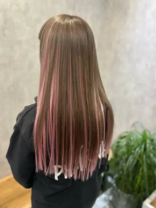 ロング MOURI CHISATOのヘアスタイル