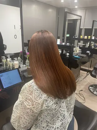 ロング 田端 奈緒のヘアスタイル