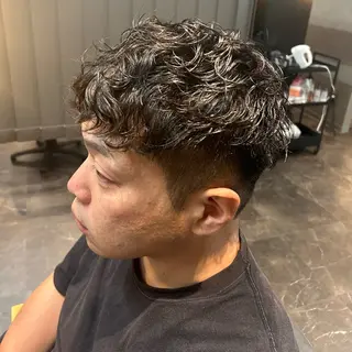 パーマ メンズ メンズパーマ専門店 【店長】⚜️イチカワのヘアスタイル