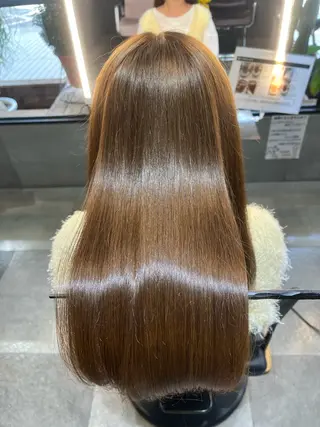 ロング パーマ 縮毛矯正/髪質改善/ ハイトーン/Makoのヘアスタイル