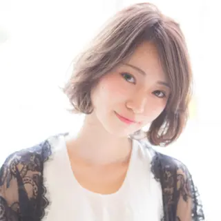 ショート パーマ beauty: beast 豊見城店のヘアスタイル