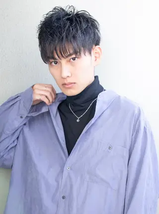 メンズ 森本裕/オーナー/ スパイラルパーマのヘアスタイル