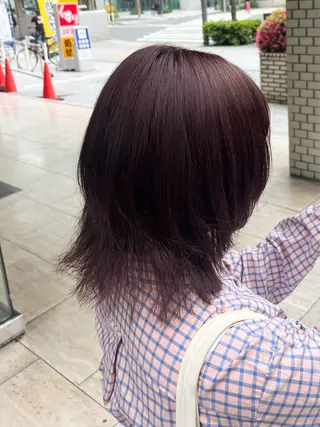 ミディアム FERIA  梅田所属・FERIA 梅田 🍁竹田 誠 🍁のヘアスタイル