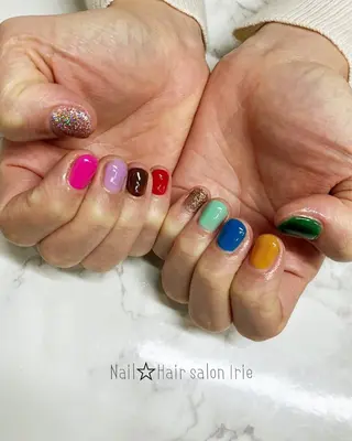 ネイル Hair salon Irie所属・與儀 知佳のネイルデザイン