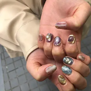 ネイル 河野 弥月のネイルデザイン