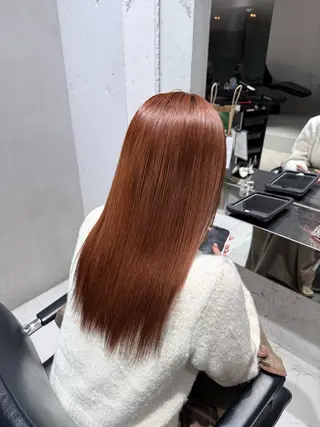 セミロング カラー 🫆似合わせカラー/ ケアカラー/泰玖のヘアスタイル