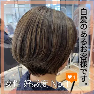 ショート 長津 健一郎のヘアスタイル