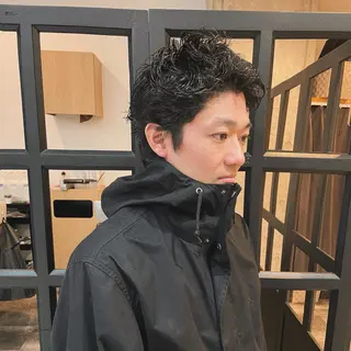 ショート パーマ メンズ 堀江将太朗/恵比寿/ メンズカットのヘアスタイル