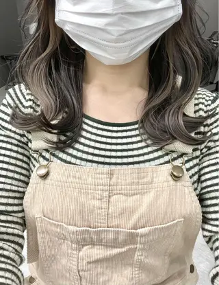 ロング カラー ヘアアレンジ メンズ似合わせ🪞 副店長 kotoriのヘアスタイル