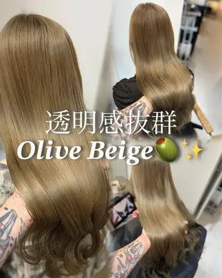 ロング カラー ヘアアレンジ ✨韓国/外国人風✨ 江原巧のヘアスタイル