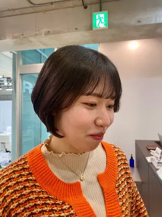 ショート RENJISHI  KICHIJOJI所属・🌈🧡ヤマダ ヒロナ🌈🧡のヘアスタイル