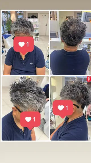 タカハシ リナのヘアスタイル