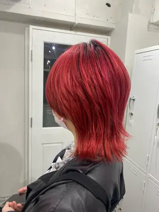 セミロング カラー 楓🦋韓国系レイヤー / 透明感カラー🤍のヘアスタイル