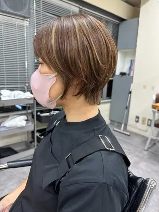 ショート メンズパーマ メンズ特化ryoのヘアスタイル