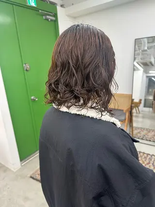 ショート カラー パーマ 【sica】 nanaのヘアスタイル