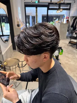 ショート パーマ メンズ メンズカットパーマ ✂️ JOYAのヘアスタイル