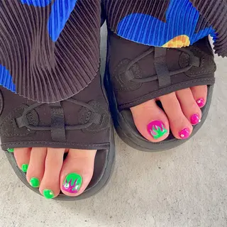 ネイル 岸本 千慧のネイルデザイン