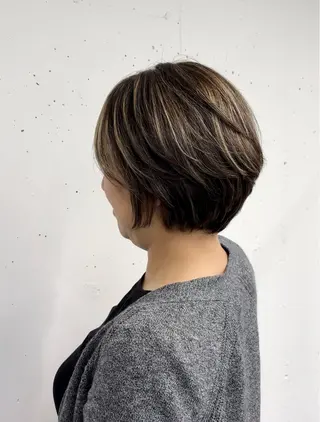 ショート EGAO /藤沢/海外ヘアのヘアスタイル