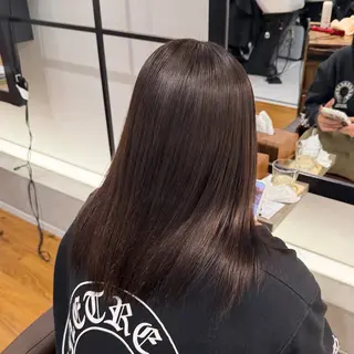 カラー ayano/ 艶カラー✨/韓国風のヘアスタイル