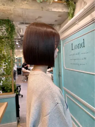 ショート 縮毛矯正 髪質改善 韓国風レイヤー 吉田のヘアスタイル